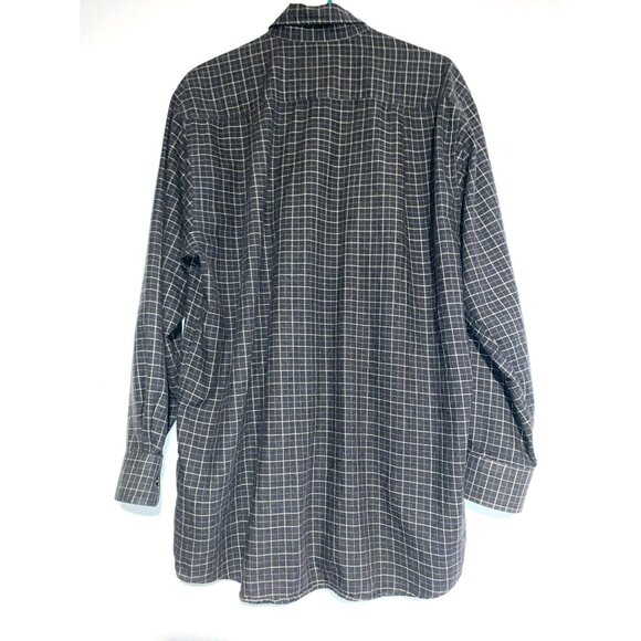 Forsyth of Canada Cotton/Cashmere Wool Blend Flannel Shirt Size M - Picture 2 of 6